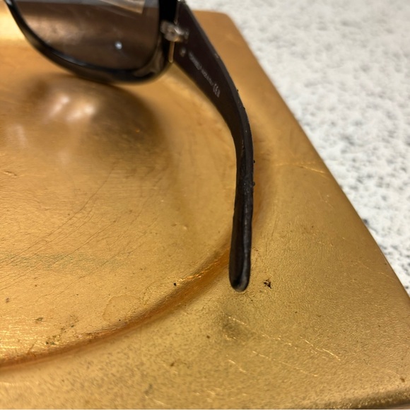 CHANEL 5116-Q c501/86 Black with Brown Quilt Arms sunglasses - Picture 9 of 16